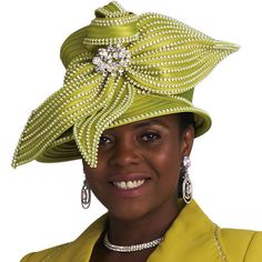 Introducing the exquisite Lily And Taylor H941 Church Hat, a perfect fusion of fashion and grace, designed to make a statement at any high-profile event. Its bold and vibrant color ensures that it stands out in a crowd, while the sparkling embellishments accentuate the hat's luxurious appeal. Each element combines to create an accessory that not only complements your attire but also highlights your impeccable taste in fashion. The Lily And Taylor H941 Church Hat is meticulously crafted from premium materials, providing not only an elegant appearance but also durability and comfort. Attention to detail is evident in the intricate design and placement of the crystals and beads, which catch the light and sparkle magnificently. Whether you're attending a church service, a wedding, or a sophist