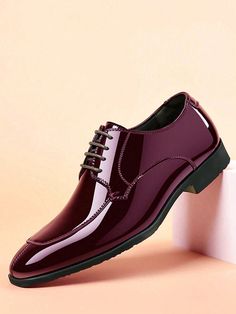 New Men Formal Business Leather Shoes, Lightweight Trendy Slip-On Pointed Toe Wedding Groom Shoes Red         Men Shoes, size features are:Bust: ,Length: ,Sleeve Length: Insane Person, Green Dress Shoes, Groom Shoes, Black Shoes Men, Leather Formal Shoes, Oxford Shoes Men, Men Formal, Patent Leather Shoes, Estilo Hip Hop