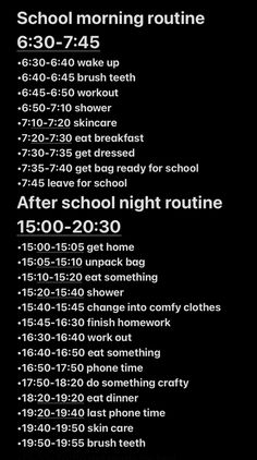 6:30 Morning Routine Aesthetic, Before School Routine For Middle School, Weekday School Routine, Get Ready For School Schedule, Morning Stretches Before School, Morning Routines For School 6:30, Morning After School And Night Routine, School Morning Routine 6:45-8:00