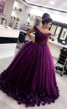 Purple Quinceanera Dresses, Vintage Ball Gowns, Purple Wedding Dress, Purple Prom, Purple Gowns, Purple Prom Dress, Long Prom Dresses, Quince Dresses, Purple Wedding