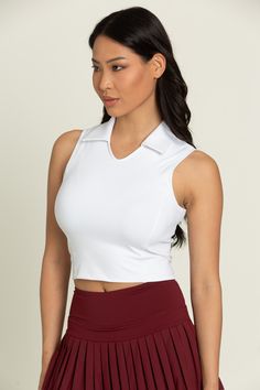 Our Ivory V-Neck Athletic Polo Top will be your new closet staple. The collar detailing provides a polished look for any occasion. Whether you're headed to the golf course, a casual brunch, or a day of errands, this polo effortlessly transitions from one event to the next. New Closet, Polo Top, Polished Look, Golf Course, Best Sellers, The Next, Golf, V Neck, Collar