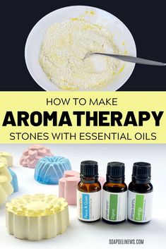 how to make aroma therapy stones with essential oils