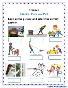 worksheet with pictures and words to help kids learn how to use the word