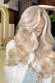 Blonde Hair Goals, Perfect Blonde Hair, Bright Blonde Hair, Summer Blonde Hair, Blonde Hair Transformations, Cool Blonde Hair, Dyed Blonde Hair, Light Blonde Hair, Blonde Hair Inspiration