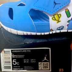 Brand New With Box University Blue/ White Size 5c Jordan Blue, Shoes Jordan, Kids Jordans, University Blue, Shoes Color, Toddler Shoes, Jordan Shoes, Kids Shoes, Baby Toddler