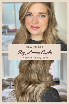 I want my curls to look more undone and less perfectly placedAchieving bigloose curls with a curling iron is easy with these tips. How To Make Big Curls For Medium Hair, Big Loose Curls Medium, How To Get Big Curls For Medium Hair, Medium Hair Messy Bun, Big Curls For Medium Hair, Lose Curls Long Hair, Soft Curls For Medium Hair, Loose Curls Long Hair, Curling Iron Tips