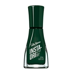 Sally Hansen Insta-Dri Nail Polish - C-hill Out Sally Hansen Insta Dri Colors, Sally Hansen Insta Dri, Sally Hansen Nail Polish, Quick Dry Nail Polish, Dry Nails Quick, Sally Hansen Nails, Colors For Dark Skin, Green Nail Polish, Dry Nail Polish