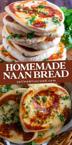 Naan Bread Recipe No Yogurt, Naan Bread Recipe, Nutritional Recipes, Seafood Delight, Homemade Naan, Homemade Naan Bread, Homemade Garlic Butter, Recipes With Naan Bread