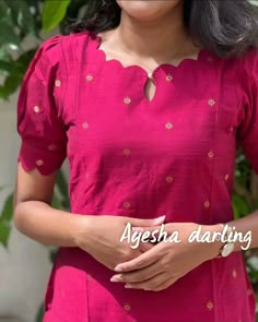 New Selves Design For Kurti, Regular Dress For Women, Different Kurti Styles, Dress Tops Designs, Necks For Kurtis, New Model Dresses For Women, Kurti Designs Neck Design, Neck Ideas For Kurti, Neck Models For Dresses