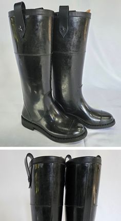 Gently used black rain boots from Jimmy Choo size 37 (US 6.5) Black Boots For Rainy Weather, Black Boots For Rainy Season, Black Waterproof Boots With Round Toe For Rainy Season, Insulated Black Boots For Rainy Season, Black Round Toe Rain Boots For Rainy Weather, Black Round Toe Rain Boots, Classic Round Toe Boots For Rainy Weather, Insulated Round Toe Boots For Rain, Insulated Round Toe Boots For Rainy Season