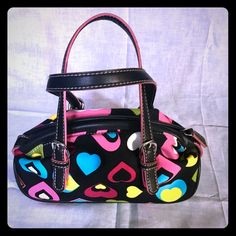 Reposhing This Item I Purchased And Never Used. It's Really Cute But I Guess I Just Don't Have Any Use For It. Questions? Leave A Comment Below! Cute Black Bags For Spring, Cute Black Bag For Spring, Nine West Bags, Colorful Bags, Nine West, Camera Bag, Mini Bag, Black Pink, Bag Lady