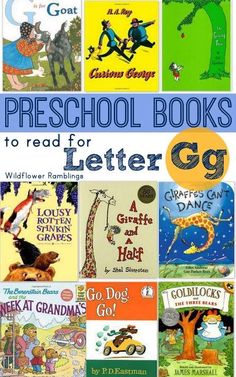 children's books to read for letter gg by dr seussman, p d