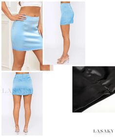 Stretch Mini Length Club Bottoms, Stretch Mini-length Bottoms For Club, Stretch Mini Club Bottoms, Fitted High Waist Skort For Club, Trendy Bodycon Party Bottoms, Chic High Waist Bodycon Bottoms, Trendy Bodycon Bottoms For Party, High Waist Pencil Skirt For Summer Night Out, Solid High Waist Fitted Mini Skirt