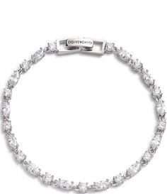 From Givenchy&#x2C; this bracelet features: Line braceletSilver-tone platingFold-over closure Approx. 7.25" length Imported. Silver Designer Bracelet, Chain Bracelet Stack, Branded Bracelets, Givenchy Bracelet, Silver Bracelet Stack, Pretty Jewelry Necklaces, Expensive Jewelry Luxury, Birthday Bracelet, Wrist Jewelry