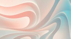 an abstract background with pink and blue curves in the shape of wavy lines on white paper