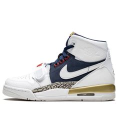 Kids Nike Jordan Legacy 312'Olympic' GS White/White-Midnight Navy-Varsity Red Basketball Shoes/Sneakers Jordan Legacy 312, Red Basketball Shoes, Kids Basketball, Limited Edition Sneakers, Dior Shoes, Kids Nike, Sport Sneakers, Stylish Sneakers, Nike Jordan