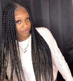 Cornrow Natural Hairstyles 2019: 25 Most African-Inspired - Blonde Box Braids, Pelo Afro, Hair Braid Videos, Box Braids Styling, Flat Twist, Beautiful Braids