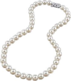 Akoya Pearl Necklace, Buy Necklace, White Pearl Necklace, Pearl Necklaces, Princess Style, Akoya Pearls, Silk Thread, Classic Beauty, The Chic