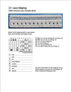 the crochet pattern is shown with instructions to make it