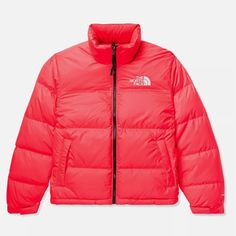 The North Face Mens 1996 Retro Nuptse 700 Down Puffer Jacket Brilliant Coral/Neon Pink 2xl Men's Size: 2xl Note: There's Ink Mark On The Tag To Prevent Store Return. Otherwise Brand New Without Tag. Pit To Pit: 29" Length: 28" We Didn’t Just Make A Puffer. We Made The Nuptse. A Jacket Rooted In The Unforgiving Nature Of Mountaineering And Immortalized On City Streets. Respected For Generations, Our 1996 Retro Nuptse Jacket Retains The Confidence And Grit To Stand Alone. With Unmistakable Oversiz North Face Nuptse Short Jacket, Nuptse Short Jacket, North Face Jacket Mens, 1996 Retro Nuptse Jacket, Retro Nuptse Jacket, Nuptse Jacket, North Face Nuptse, Mountain Jacket, Mens Black Jacket