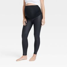 From practicing yoga to running errands and everything in between, these Fashion Maternity Leggings from Isabel Maternity by Ingrid & Isabel™ can do it all. Choose from a subtle embossed leopard print or hi-gloss shine, which, along with the just-above-the-ankle length, make them perfect for hitting the studio or the street. The over belly panel provides gentle back support as your belly grows, and the low back crossover keeps you cool. They’re designed to fit throughout and after pregnancy with Fashion Maternity, Stylish Maternity Outfits, Trendy Maternity, Cozy Loungewear, Maternity Leggings, Stylish Maternity, Maternity Pants, After Pregnancy, Ankle Leggings