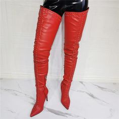 Women Thigh High Boots, Plus Size Corset, Pointed Toe Boots, Boots High, Women Oxford Shoes, Womens Knee High Boots, Long Boots, Thigh High Boots, Thigh High