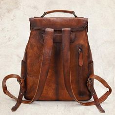 Retro Leather Backpack, Vintage Large Capacity Backpack For Daily Use, Vintage Leather Backpack With Large Capacity, Vintage Satchel Backpack With Large Capacity, Vintage Leather Satchel Backpack For Everyday, Vintage Leather Satchel Backpack With Large Capacity, Vintage Large Capacity Backpack For Everyday, Vintage Rectangular Leather Backpack For Daily Use, Vintage Backpack With Leather Backing