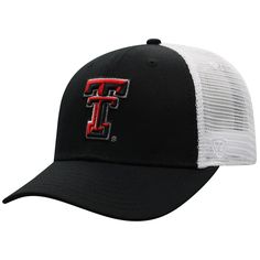 Stay shaded on sunny days with this bold Texas Tech Red Raiders trucker hat. This Top of the World cap features embroidered graphics on the crown and a structured design for the right fit. In addition, the mesh mid and rear panels offer a breezy feel that makes it the perfect choice when you want to cheer on the Texas Tech Red Raiders with a full-fledged look. Ring Of Honor, Flex Fit Hats, Structured Design, Texas Tech Red Raiders, Red Raiders, Texas Tech, Top Of The World, Adjustable Hat, Snapback Hat