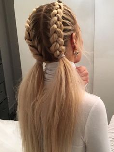 Braid Hairstyle Ideas, Braid Hairstyle, Pinterest Hair, Christmas Hairstyles, Penteado Cabelo Curto, Easy Braids, Box Braids Hairstyles, Braided Ponytail