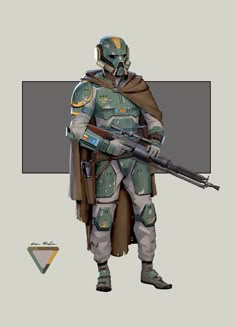 Starwars Bounty Hunter Aesthetic, Starwars Bounty Hunter Oc, Star Wars Mechanic, Droid Bounty Hunter, Bounty Hunter Outfit, Star Wars Warrior, Star Wars Character Design, Star Wars Canvas Art, Tantive Iv