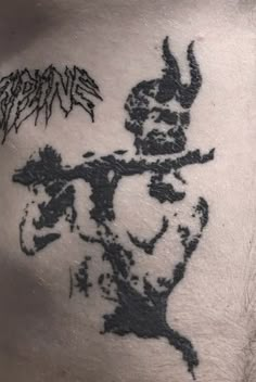 Scratcher Tattoo, Cracked Tattoo, Grudge Tattoos, Messed Up Tattoos, Halftone Tattoo, Edgy Tattoos Grunge, Black Metal Tattoo, Chainsaw Man Tattoo, Strange Tattoos