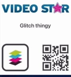 the video star logo and qr - code are shown in this screenshoter