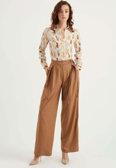 Brown Pants Women, Brown Trousers, Color Analysis, Pants Women, Made In China, Toffee, Light Brown, Siding