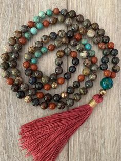 Luxury Beaded Mala, Luxury Traditional Beaded Mala, Luxury Handmade Traditional Mala, Luxury Round Gemstone Beads Mala, Luxury Mala With Round Beads For Wedding, Luxury Gemstone Beads Mala As Gift, Luxury Elegant Mala As Gift, Luxury Spiritual Mala With Round Beads, Luxury Elegant Mala As A Gift