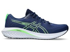 Men's GEL-EXCITE 10 | Clay Grey/Blue Expanse | Running Shoes | ASICS Running Shoes Asics, Extra Wide Shoes, Shoes Asics, Narrow Shoes, Wrestling Shoes, Asics Running Shoes, Asics Men, Sport Shoes Men, Closed Toe Shoes