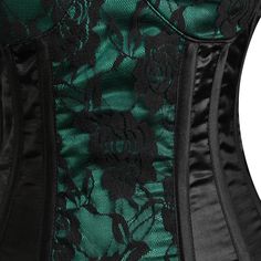 The Green Mesh With Black Satin Corset Top is a versatile option that serves multiple purposes, including tight-lacing, shaping the body, and training the waist. It is a prudent investment for achieving your desired physique or appearance. Moreover, this corset sets you apart and draws attention to you. The Over Bust Corset provides substantial support for the lumbar, midsection, and lower back, potentially improving posture during everyday tasks. Its robust design, featuring Heavy Duty Steel Bo