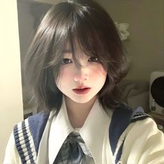 Japanese Haircut, Pretty Short Hair, Cool Hair Designs, Y2k Hair, Favorite Hairstyles, Anime Hair