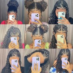 Curly Braided Hairstyles, Lemonade Braids Hairstyles, Kids Curly Hairstyles, Hair Inspiration Long