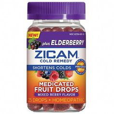 Shop Medicated Elderberry Fruit Drops Mixed Berry and read reviews at Walgreens. Pickup & Same Day Delivery available on most store items. Cold Remedy, Flavor Drops, Cold Medicine, Cold Symptoms, Homeopathic Medicine, Habit Forming, Cold Remedies, Organic Health, Mixed Berries