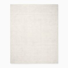 a white rug on a white background