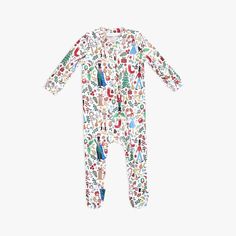 Keep them feeling cozy and festive this holiday season with this one-piece pajama, featuring characters from the Nutcracker ballet. This colorful bedtime look is crafted from breathable, organic cotton that's gentle on their skin and helps them sleep comfortably. Created by Rifle Paper Co., a stationery and lifestyle brand based in Winter Park, Florida, founded in 2009 by husband-wife team Nathan and Anna Bond. Anna's hand-painted illustrations and distinctive color palette are at the heart of t The Nutcracker Ballet, Organic Nursery, Anna Bond, Cotton Pjs, Nutcracker Ballet, The Nutcracker, Baby Pajamas, Organic Cotton Baby, One Piece Pajamas