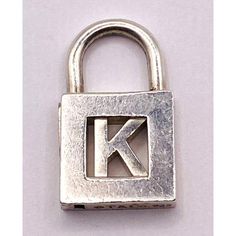 Tiffany & Co. Sterling Letter K Padlock Pendant Charm Opens Closes. Please Note, Its A Little Hard To Open And Close. Once Is Close It Stays Lock Some Scratches, But Still In Very Good Condition. Material: Sterling Sliver Size: 0.9" X 0.5" Hallmarks: T&Co. 925 Weight: 5.7 Grams Jewelry Tiffany, Tiffany And Co Jewelry, Letter K, Close Reading, Tiffany Co Jewelry, Tiffany & Co., Womens Jewelry Necklace, Jewelry Necklaces, Women Jewelry