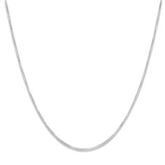 Add a versatile style staple to your repertoire when you choose this box chain necklace. Sterling silver 1mm solid chain Adjustable to 20 inches with sliding bead extender; lobster clasp Made in Italy Jewelry Style Guide, Wedding Band Styles, Anniversary Wedding Band, Jewelry Staples, Jared The Galleria Of Jewelry, Box Chain Necklace, Jewelry Rings Diamond, Diamond Shop, Classic Jewelry