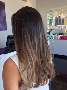 Balayage soft ombre, sombre, hair Balayage Straight, Balayage Straight Hair, Sombre Hair, Ombre Hair, Balayage Hair, Gorgeous Hair