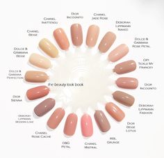 The Beauty Look Book: Color Focus: Pink Nudes for Nails Ongles Beiges, Kek Lapis, Nude Nail Polish, Pink Nail Polish, Neutral Nails, Look Book, Nail Polish Colors, Nude Nails, How To Do Nails