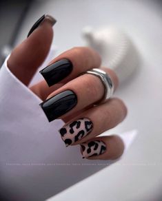 Wow Nails, Leopard Print Nails, Subtle Nails, French Tip Acrylic Nails, Square Acrylic Nails, Dream Nails