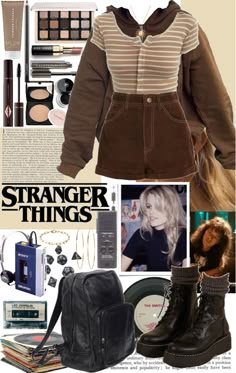 Stranger Thing Outfits Inspiration, Stranger Things Clothes Aesthetic, 2000s Clothes