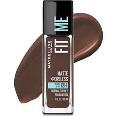 Matte Poreless Foundation, Fit Me Matte And Poreless, New York Fits, Lightweight Foundation, Oil Free Foundation, Liquid Oil, Medium Skin Tone