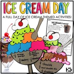 an ice cream day activity for kids