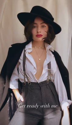 Gatsby Women Suit, Peaky Blinders Suit Women, Woman’s Peaky Blinders Costume, Great Gatsby Woman Suit, 1920s Menswear For Women, Pesky Blinders Women Style, Great Gatsby Suit For Women, Prohibition Womens Fashion, Peaky Blinder Inspired Outfit Women